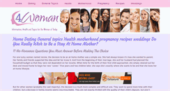 Desktop Screenshot of 4woman.org